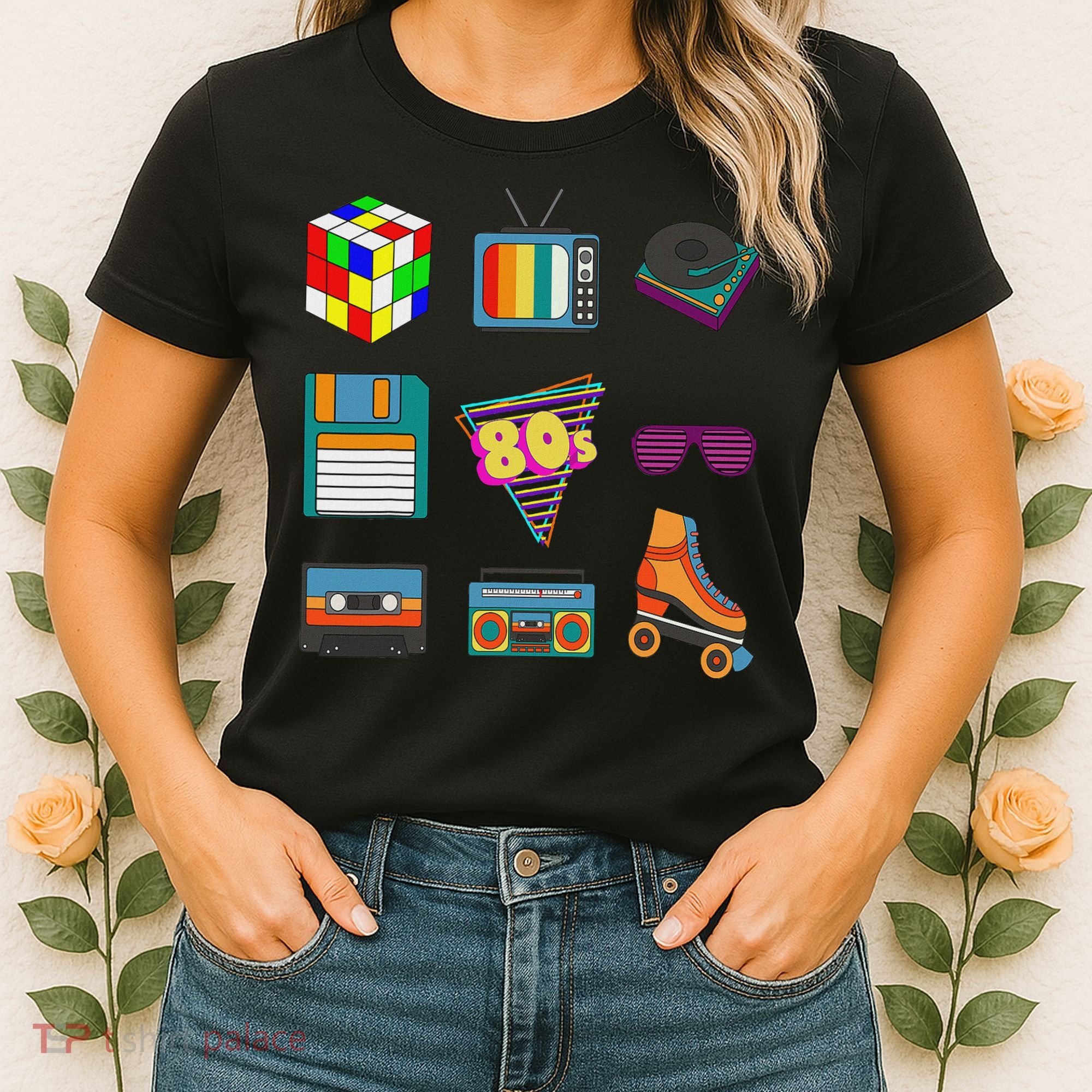80's Retro Fashion Throwback Culture Disco Music Party Lover Women's T-Shirt