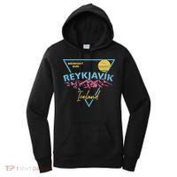 80's Reykjavik Iceland Gift Cute Gift Midnight Sun Women's Hoodie thumb 0