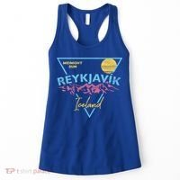 80's Reykjavik Iceland Gift Cute Gift Midnight Sun Women's Tank Top thumb 0