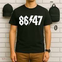 8647 Retro Vintage 80s Style Rock Anti Trump T-Shirt thumb 6
