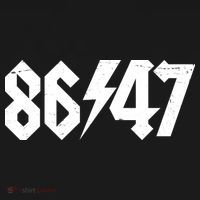 8647 Retro Vintage 80s Style Rock Anti Trump T-Shirt thumb 7