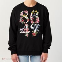 8647 Subtle Anti 45 47 Funny 86 47 Floral Boho Feminist Women's Sweatshirt thumb 0