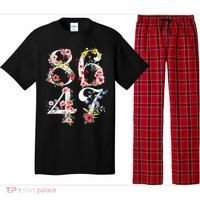 8647 Subtle Anti 45 47 Funny 86 47 Floral Boho Feminist Pajama Set thumb 0
