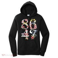 8647 Subtle Anti 45 47 Funny 86 47 Floral Boho Feminist Women's Hoodie thumb 0