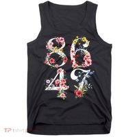 8647 Subtle Anti 45 47 Funny 86 47 Floral Boho Feminist Tank Top thumb 0
