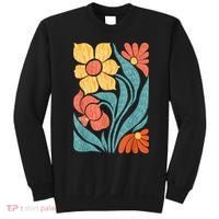 8647 Subtle Anti Trump Floral Boho Sweatshirt thumb 0