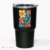 8647 Subtle Anti Trump Floral Boho Tumbler thumb 0