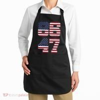 8647 Subtle Anti Funy 86 47 Retro America Flag Apron thumb 2