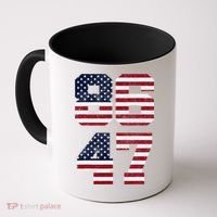 8647 Subtle Anti Funy 86 47 Retro America Flag Coffee Mug thumb 0