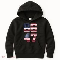 8647 Subtle Anti Funy 86 47 Retro America Flag Kids Hoodie thumb 0