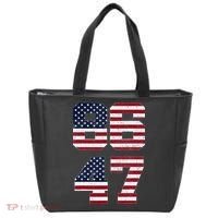 8647 Subtle Anti Funy 86 47 Retro America Flag Tote Bag thumb 0
