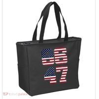 8647 Subtle Anti Funy 86 47 Retro America Flag Tote Bag thumb 2