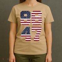 8647 Subtle Anti Funy 86 47 Retro America Flag T-Shirt thumb 4