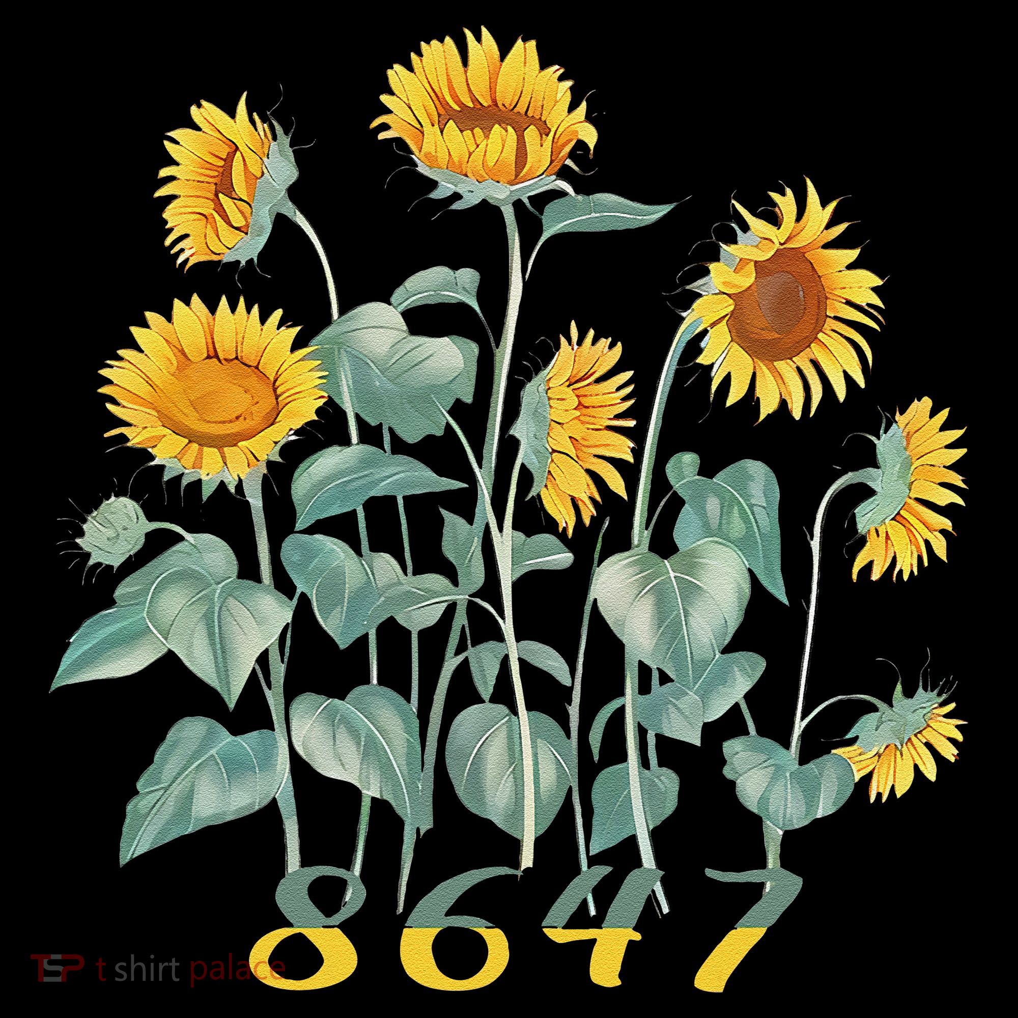 8647 Subtle Anti Trump 86 47 Sunflower Support Ukraine Coffee Mug