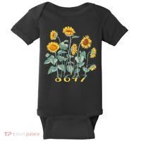 8647 Subtle Anti Trump 86 47 Sunflower Support Ukraine Baby Bodysuit thumb 0