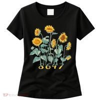 8647 Subtle Anti Trump 86 47 Sunflower Support Ukraine Women's T-Shirt thumb 0