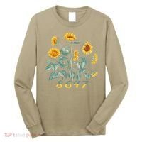 8647 Subtle Anti Trump 86 47 Sunflower Support Ukraine Long Sleeve Shirt thumb 0