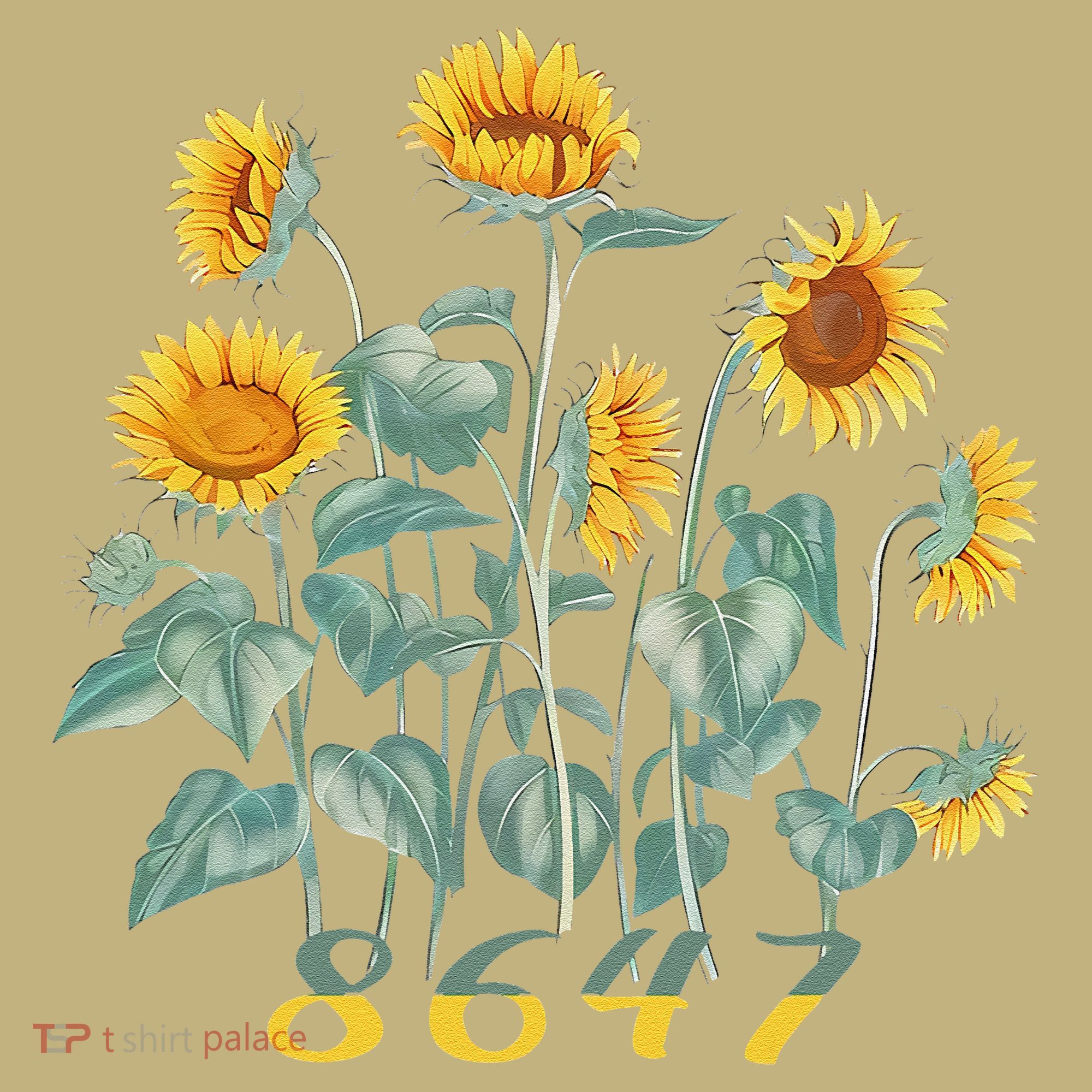8647 Subtle Anti Trump 86 47 Sunflower Support Ukraine Polo
