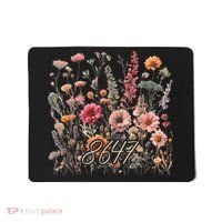 8647 Subtle Anti Trump 86 47 Floral Boho Style Mousepad thumb 0