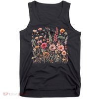 8647 Subtle Anti Trump 86 47 Floral Boho Style Tank Top thumb 0