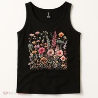 8647 Subtle Anti Trump 86 47 Floral Boho Style Tank Top thumb 2