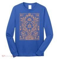 8647 Subtle Anti Trump Anti Maga 86 47 Floral Long Sleeve Shirt thumb 0