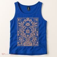 8647 Subtle Anti Trump Anti Maga 86 47 Floral Tank Top thumb 2