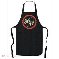8647 Subtle Anti Funy 86 47 Retro Boho Style Apron thumb 0