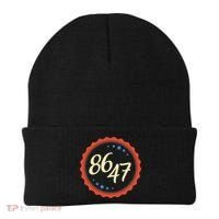 8647 Subtle Anti Funy 86 47 Retro Boho Style Beanie thumb 0