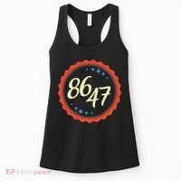 8647 Subtle Anti Funy 86 47 Retro Boho Style Women's Tank Top thumb 0