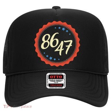 8647 Subtle Anti Funy 86 47 Retro Boho Style Hat