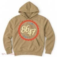 8647 Subtle Anti Funy 86 47 Retro Boho Style Hoodie thumb 0