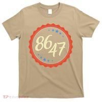 8647 Subtle Anti Funy 86 47 Retro Boho Style T-Shirt thumb 0