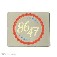 8647 Subtle Anti Funy 86 47 Retro Boho Style Mousepad thumb 0