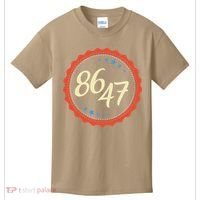 8647 Subtle Anti Funy 86 47 Retro Boho Style Kids T-Shirt thumb 0