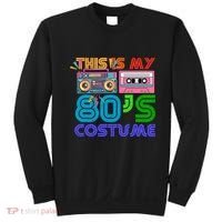 80s Styles Halloween 1980s This Is My 80s Costume Sweatshirt thumb 0