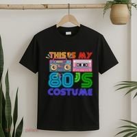80s Styles Halloween 1980s This Is My 80s Costume T-Shirt thumb 2