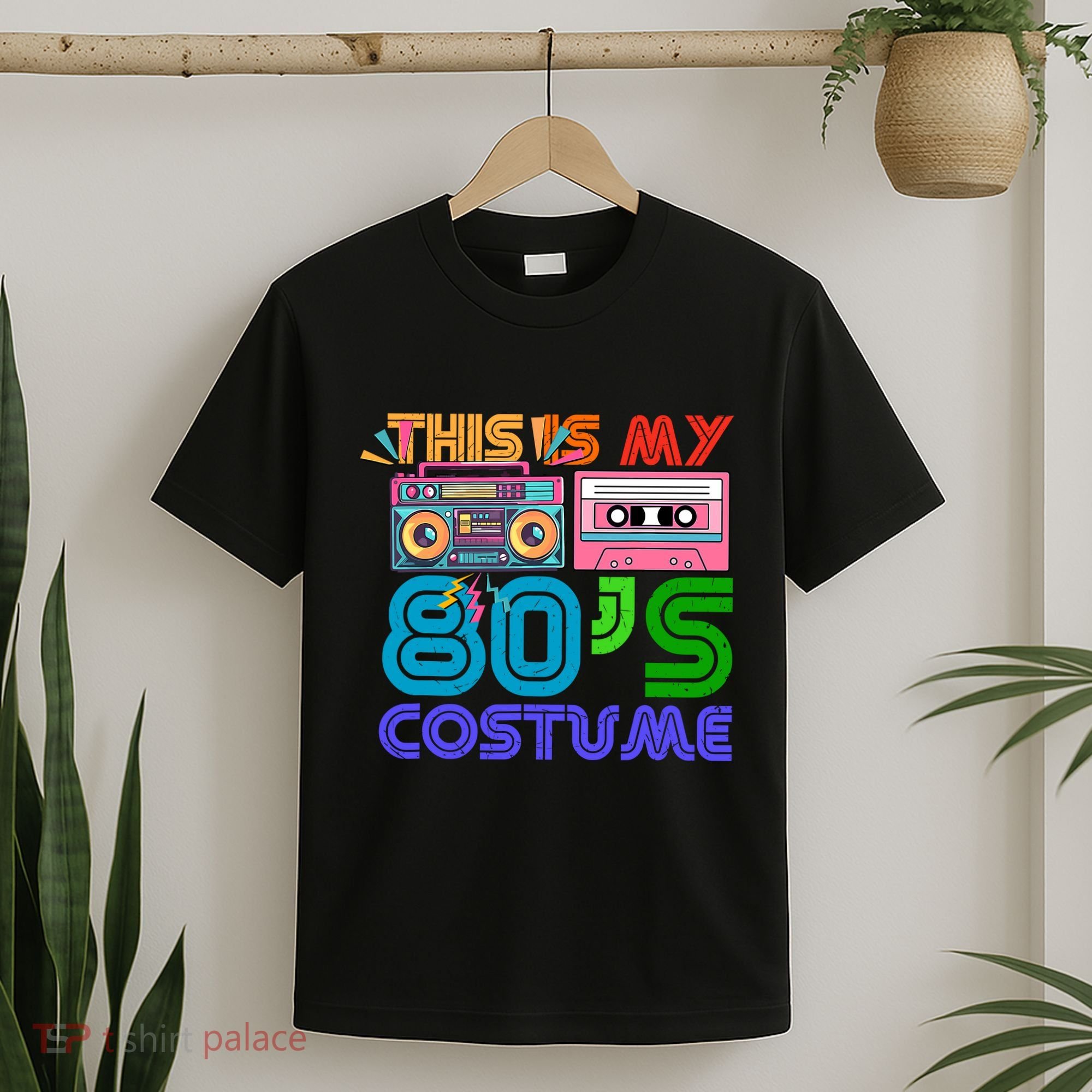 80s Styles Halloween 1980s This Is My 80s Costume T-Shirt