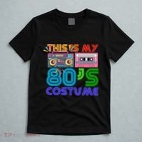 80s Styles Halloween 1980s This Is My 80s Costume T-Shirt thumb 5