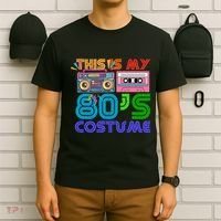 80s Styles Halloween 1980s This Is My 80s Costume T-Shirt thumb 6