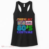 80s Styles Halloween 1980s This Is My 80s Costume Women's Tank Top thumb 0