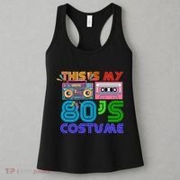 80s Styles Halloween 1980s This Is My 80s Costume Women's Tank Top thumb 3