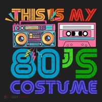 80s Styles Halloween 1980s This Is My 80s Costume Hat thumb 2