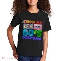 80s Styles Halloween 1980s This Is My 80s Costume Kids T-Shirt thumb 2