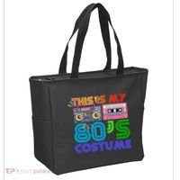 80s Styles Halloween 1980s This Is My 80s Costume Tote Bag thumb 2