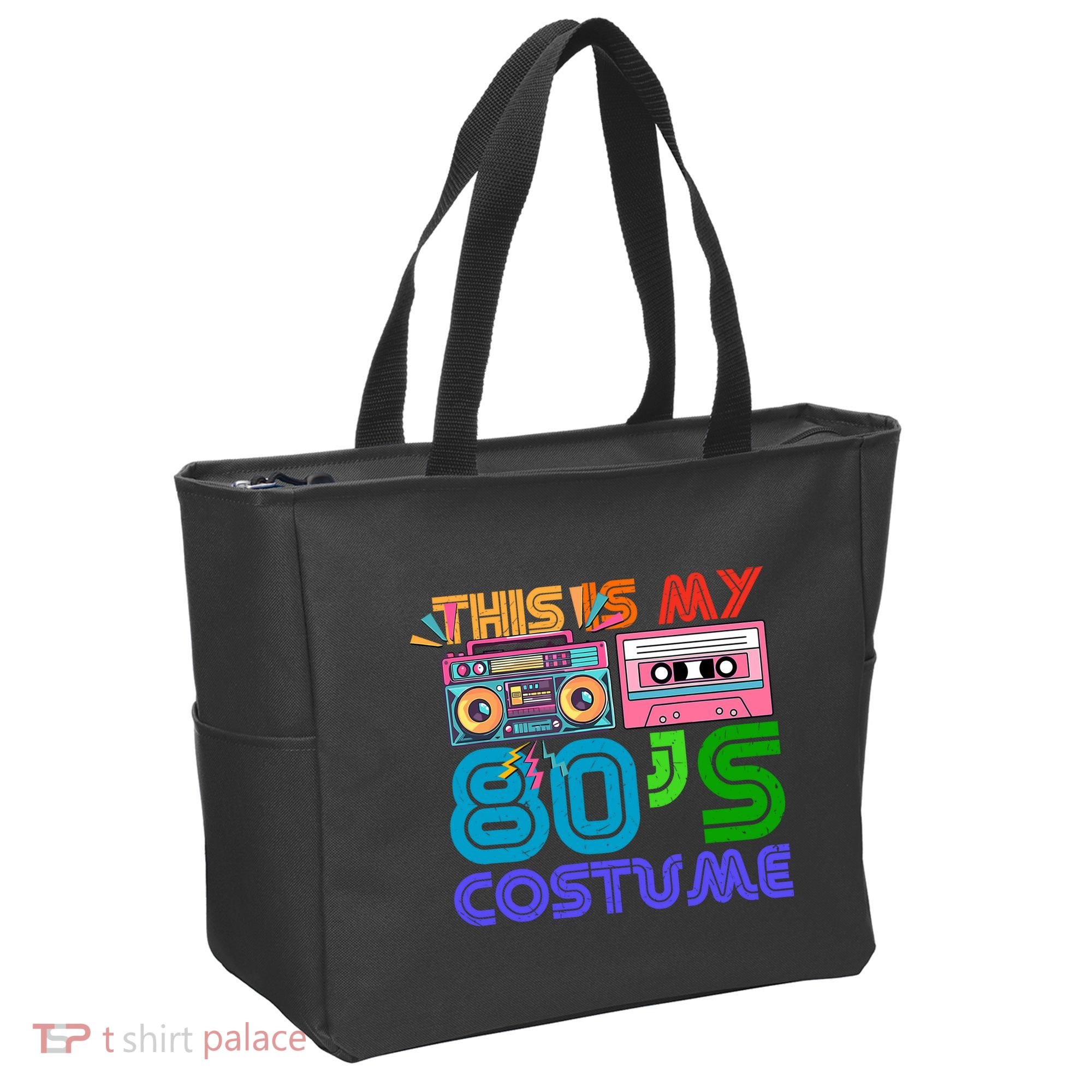 80s Styles Halloween 1980s This Is My 80s Costume Tote Bag