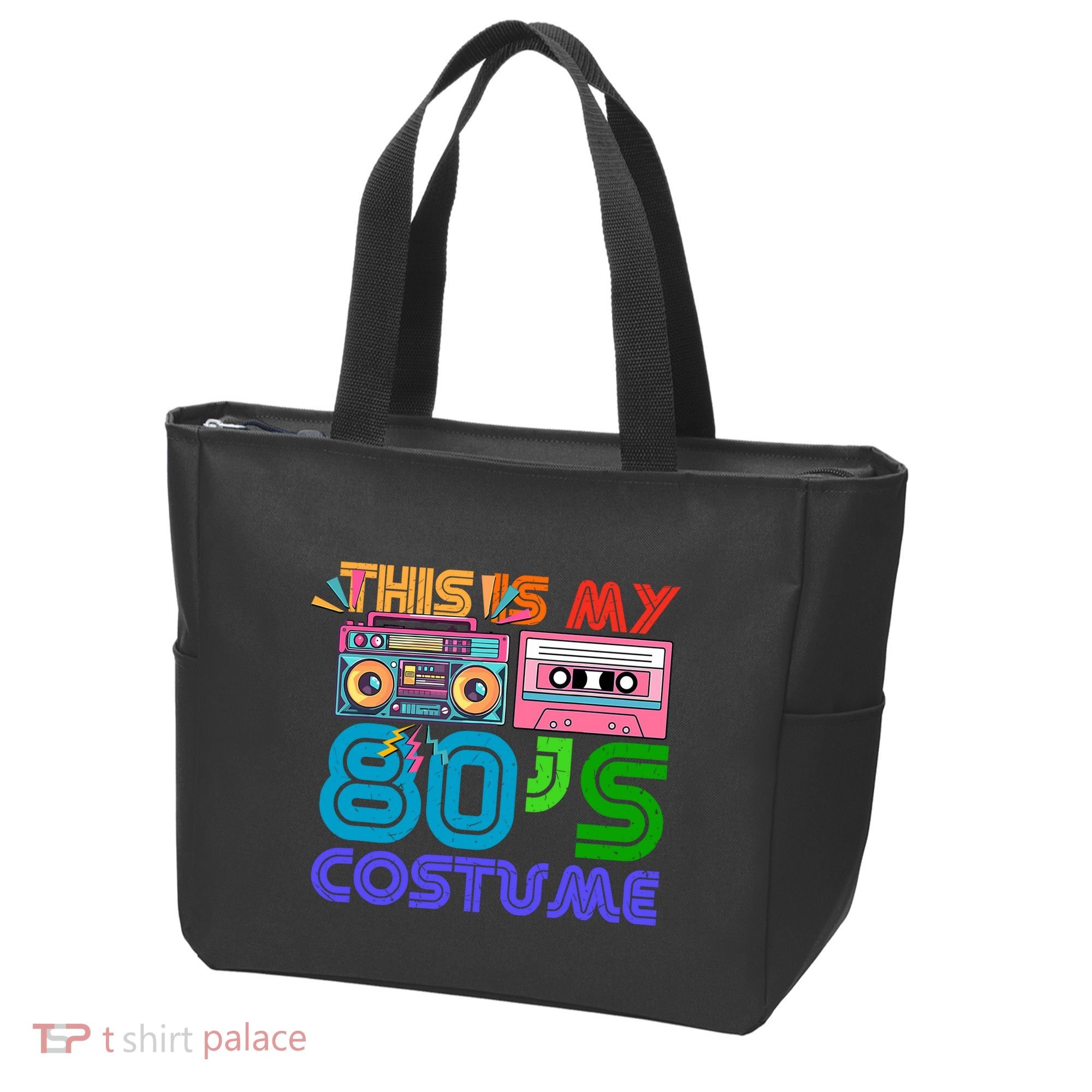 80s Styles Halloween 1980s This Is My 80s Costume Tote Bag