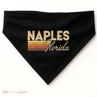 80s Style Naples Florida USA-Made Doggie Bandana thumb 0