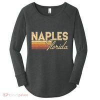 80s Style Naples Florida Women's Perfect Tri Tunic Long Sleeve Shirt thumb 0