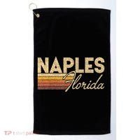 80s Style Naples Florida Golf Towel thumb 0